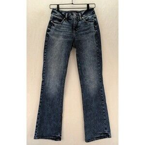 Silver Jeans Co Elyse Slim Boot Jeans Women's Sz 25x31 Stretch Y2K Bootcut